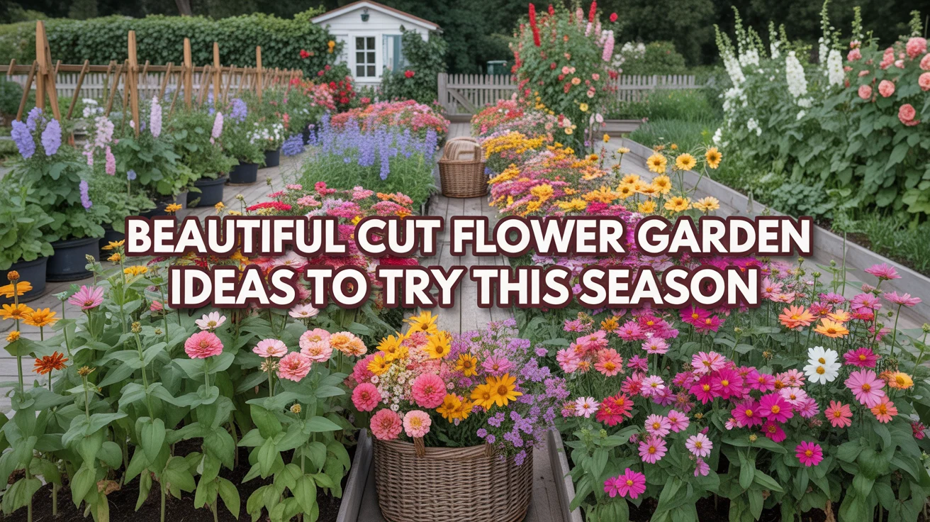Beautiful Cut Flower Garden Ideas to Try This Season