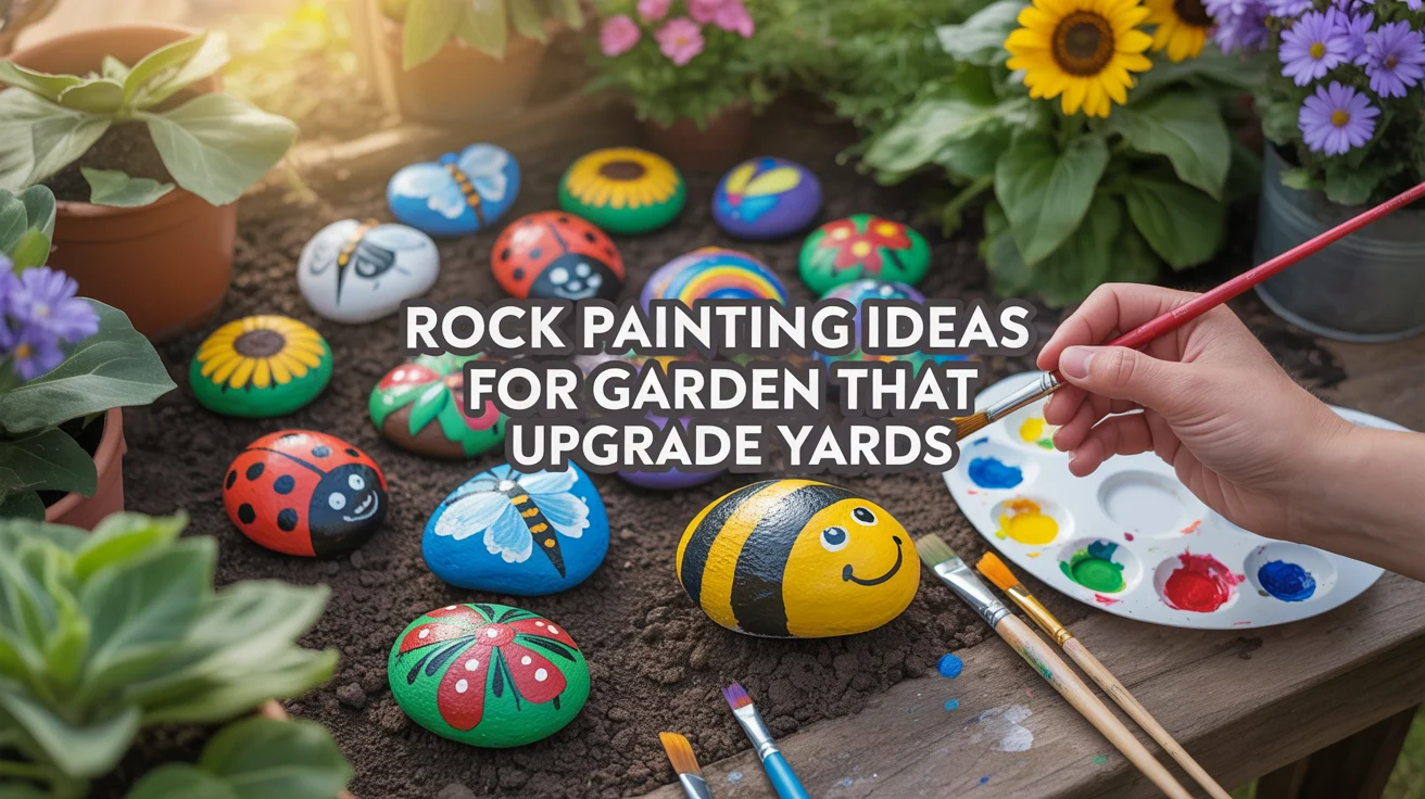 Rock Painting Ideas for Garden That Upgrade Yards