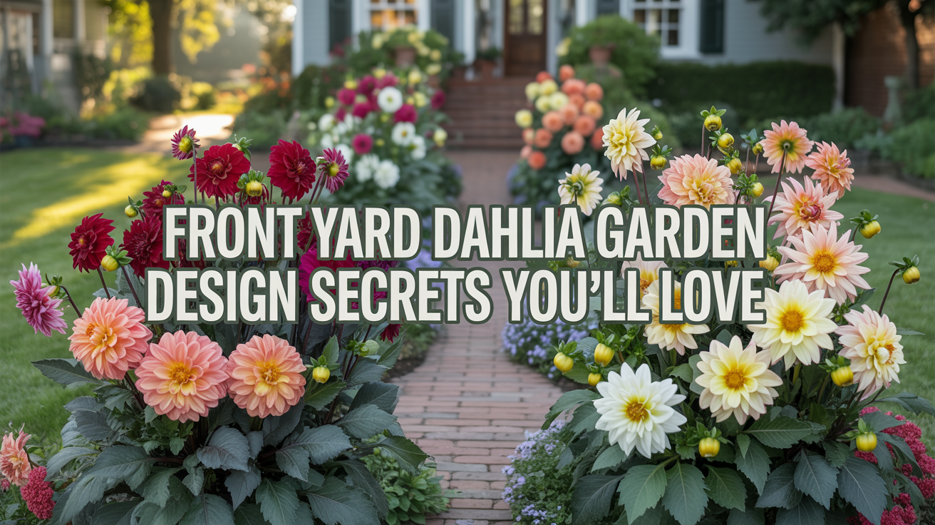 Front Yard Dahlia Garden Design Secrets You’ll Love
