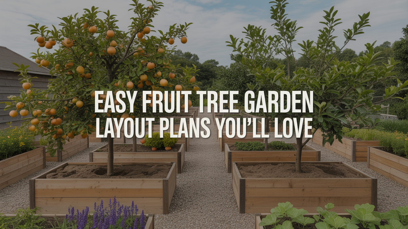 Easy Fruit Tree Garden Layout Plans You’ll Love