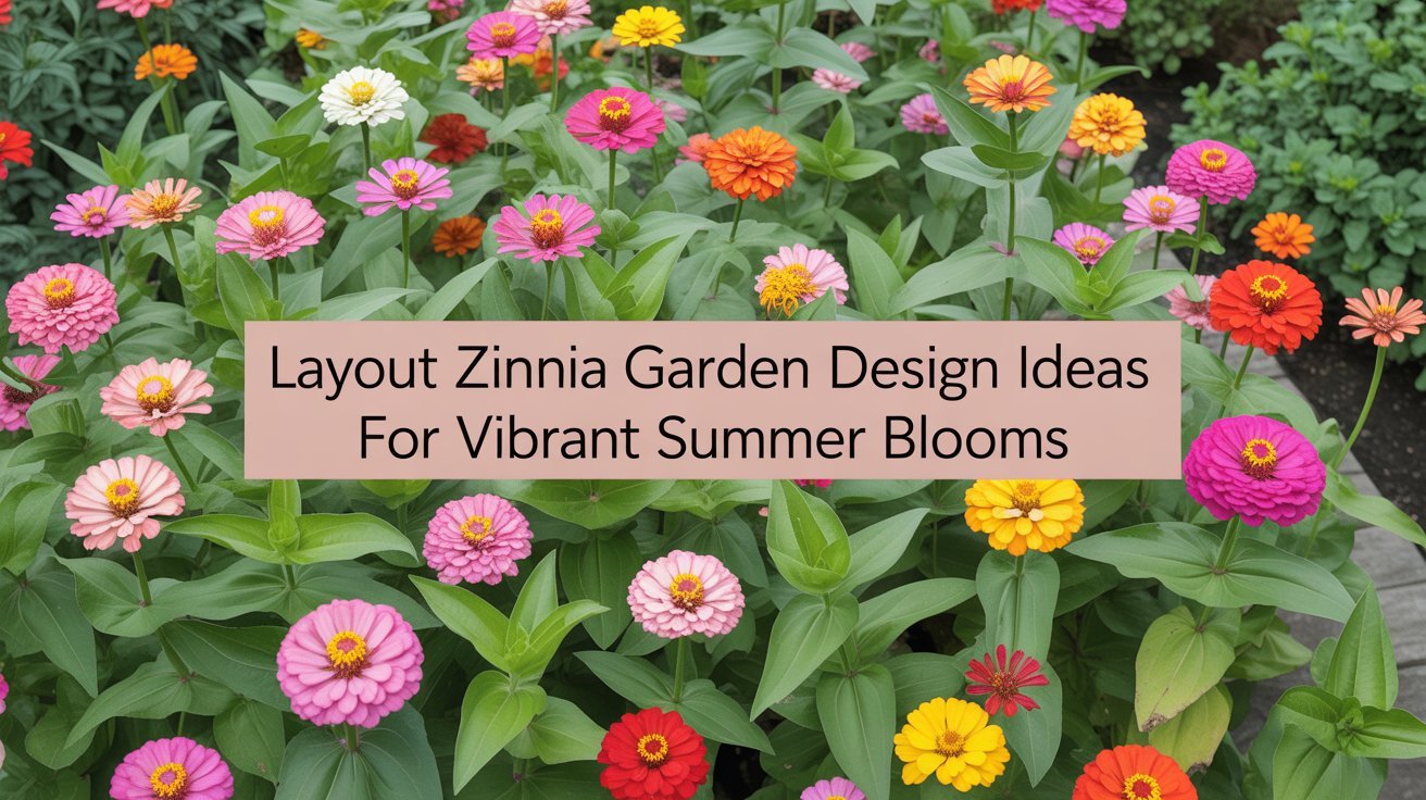 Layout Zinnia Garden Design Ideas for Vibrant Summer Blooms