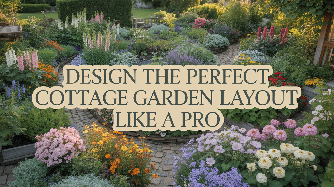 Design the Perfect Cottage Garden Layout Like a Pro
