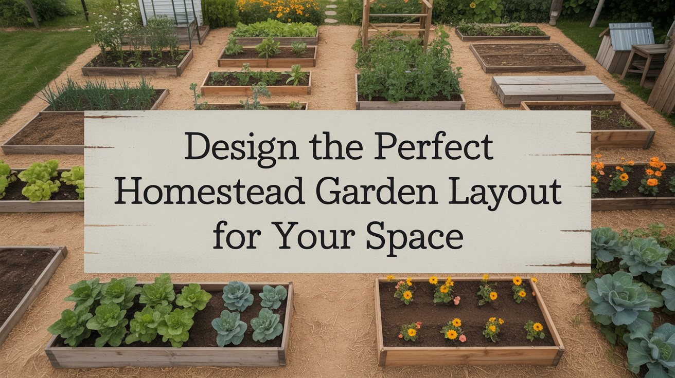 Design the Perfect Homestead Garden Layout for Your Space