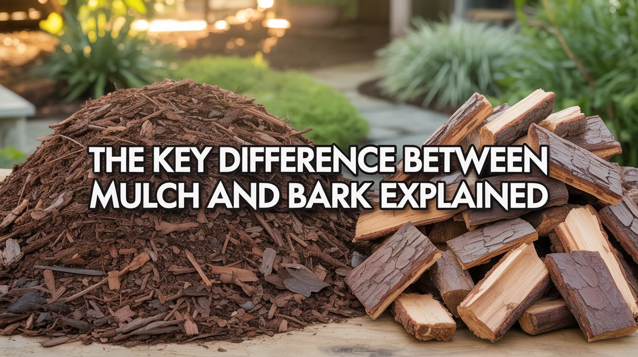 The Key Difference Between Mulch and Bark Explained